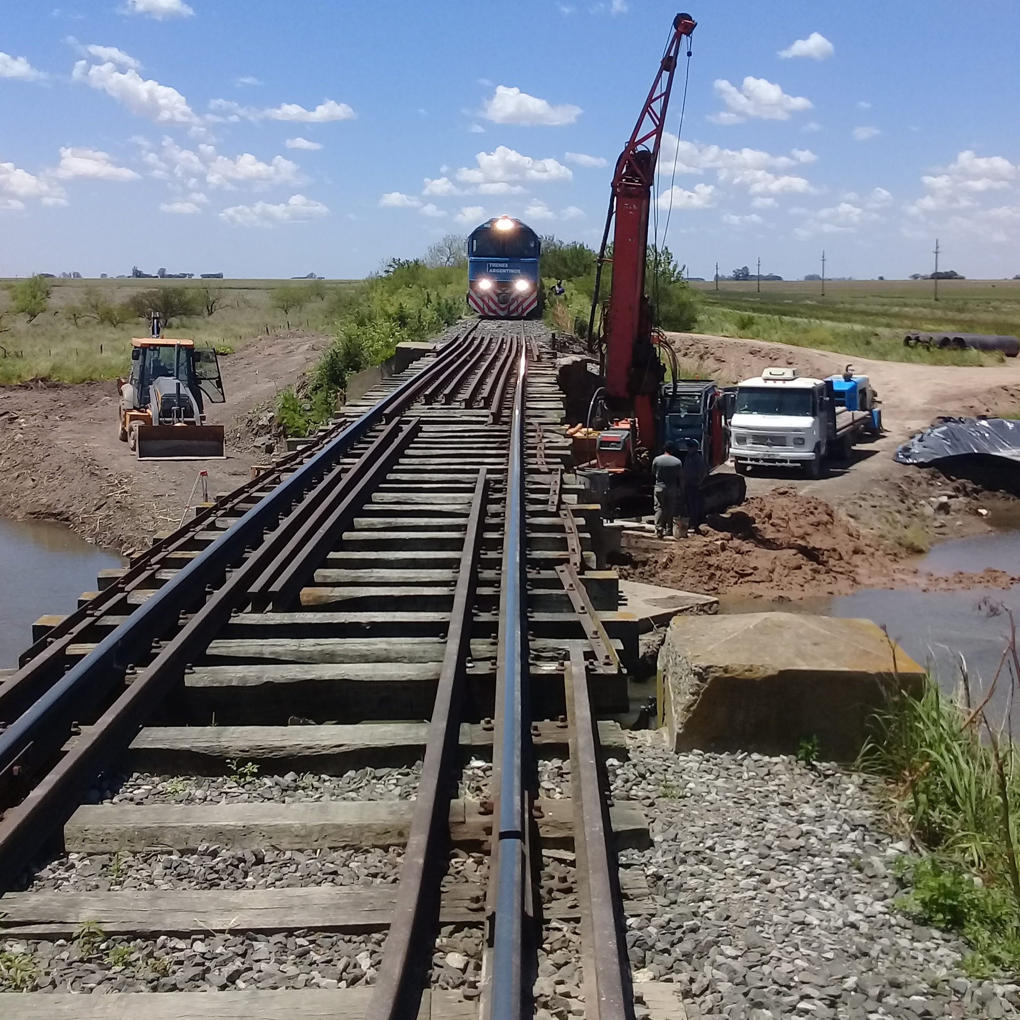 Obras ferroviarias